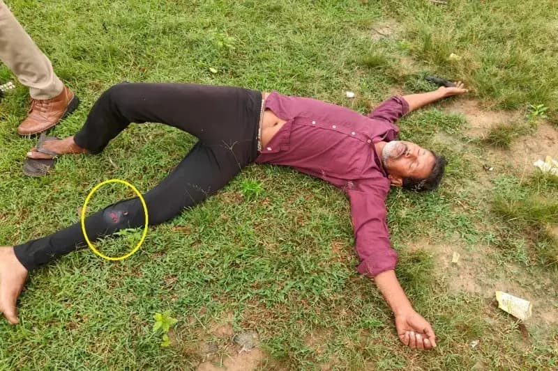 Sonbhadra News: 25 हजार इनामी जाहिद की पुलिस से मुठभेड़, इनामी के पैर में लगी गोली.