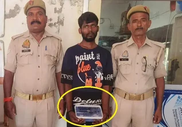 Chandauli News: देसी कट्टा व कारतूस के साथ युवक गिरफ्तार.