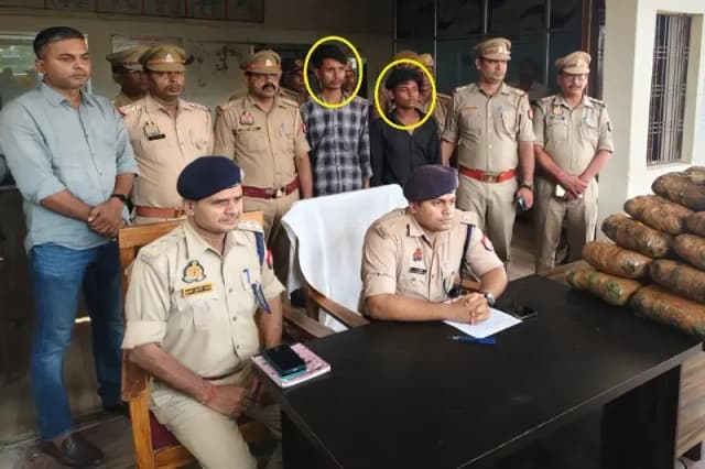Chandauli News: मोबिल के ड्रम में छिपाकर गांजा तस्करी का खुलासा, 61 किलोग्राम गांजा संग दो तस्कर गिरफ्तार.
