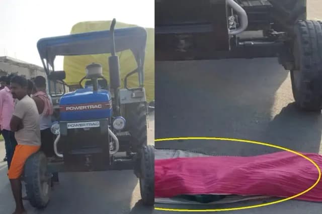 Chandauli News: तेज़ धमाके के साथ फटा ट्रैक्टर का टायर, चपेट में आकर मासूम की मौत.
