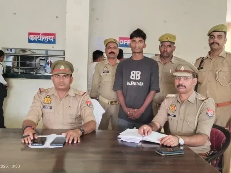 Sonbhadra News: दुष्कर्म-पॉक्सो एक्ट मामले में वांछित आरोपी गिरफ्तार.

