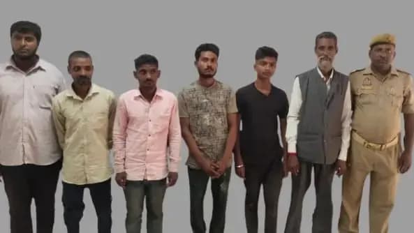 Sonbhadra News: 8 लोगों के खिलाफ चोपन पुलिस की कार्रवाई.