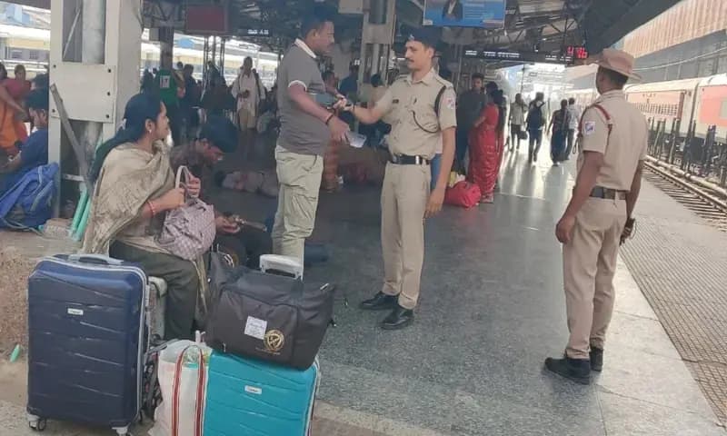 Chandauli News: डीडीयू जंक्शन पर अब आरपीएफ हैंड हेल्ड मेटल डिटेक्टर से करेगी संदिग्ध व्यक्तियों व सामानों की जांच-पड़ताल. 