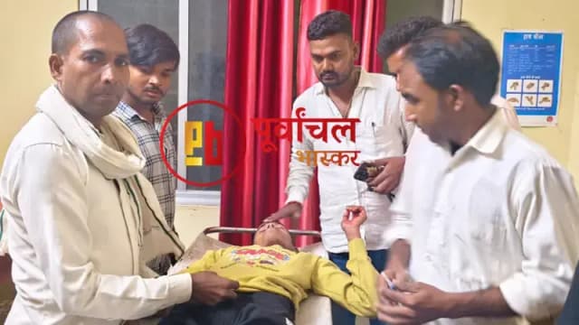 Chandauli News: दो बाइक की आमने-सामने भीषण टक्कर, तीन युवक गंभीर रूप से घायल, 2 ट्रामा सेंटर रेफर.

