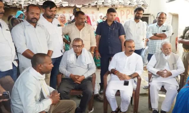 Chandauli News: सैयदराजा विधायक ने पीड़ित परिवार से मुलाकात कर दी सांत्वना.