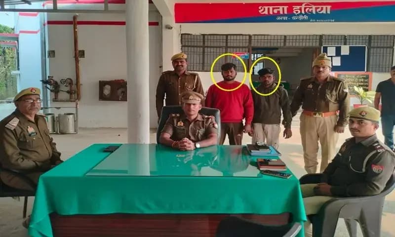 Chandauli News: दो वाहनों से 11 गोवंश बरामद, तीन तस्कर गिरफ्तार.
