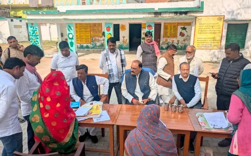 Chandauli News: सकलडीहा विधानसभा में महज 12% एसआईआर कार्य शेष, पूर्ण करने कि सपा विधायक ने की अपील. 
