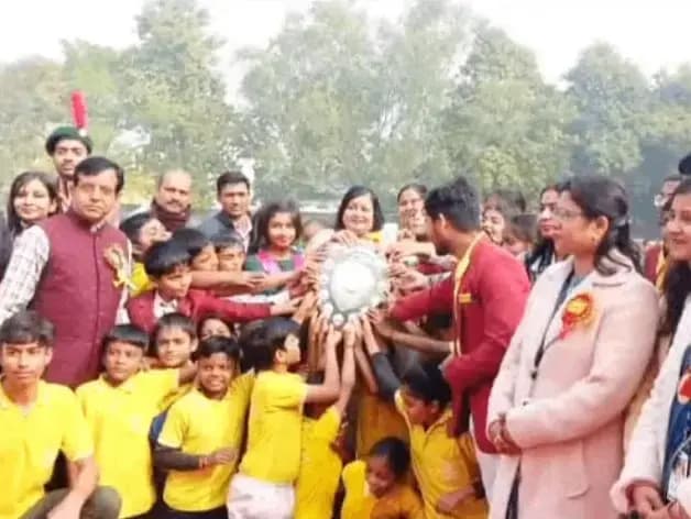 Sonbhadra News: डीएवी पब्लिक स्कूल में वार्षिक खेल उत्सव ‘स्पर्धा’ का समापन.