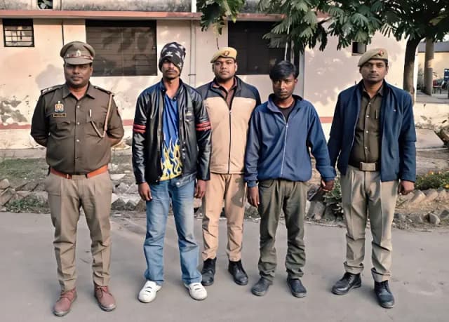 Sonbhadra News: चोरी का सरिया सहित दो अभियुक्त गिरफ्तार, प्रोजेक्ट मैनेजर ने दर्ज कराई थी शिकायत.
