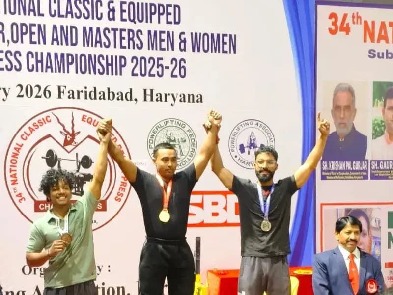 Chandauli News: चहनियां के लाल ने नेशनल में लहराया परचम, हरियाणा में जीता गोल्ड मेडल.