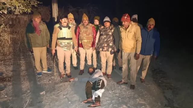 Sonbhdra News: 10 हजार रुपये का इनामिया बदमाश कृष्णा उर्फ कृष्णदेव सिंह मुठभेड़ के बाद गिरफ्तार. 