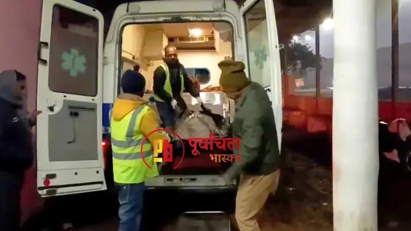 Chandauli News: तेज रफ्तार का कहर, अज्ञात वाहन की टक्कर से युवक की मौत, दूसरे की हालत गंभीर.