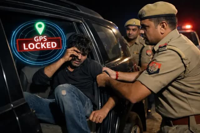 Chandauli News: चोरों की योजना पर भारी पड़ी तकनीक, जीपीएस लॉक से दबोचा गया चोर. 
