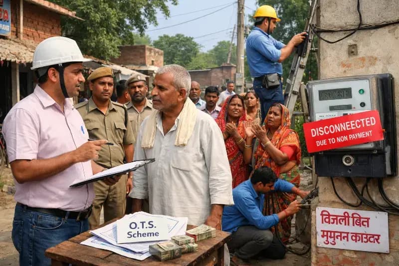 Chandauli News: बिजली विभाग और विजिलेंस टीम कि छापेमारी से हड़कंप,कई के कटे कनेक्शन.