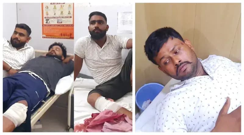 Chandauli News: जिम संचालक हत्याकांड के आरोपियों के परिजनों ने मृतक के भाई पर की फायरिंग.

