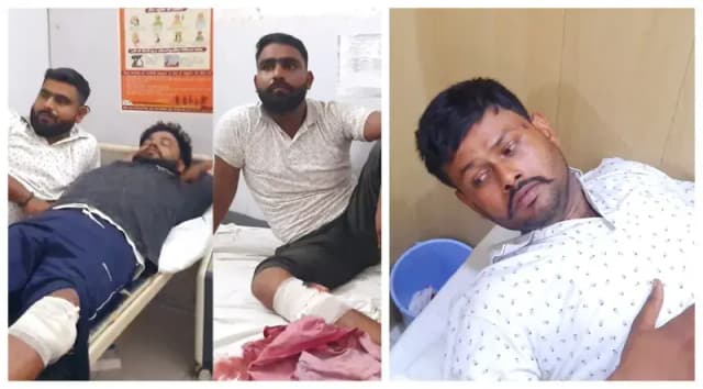 Chandauli News: जिम संचालक हत्याकांड के आरोपियों के परिजनों ने मृतक के भाई पर की फायरिंग.

