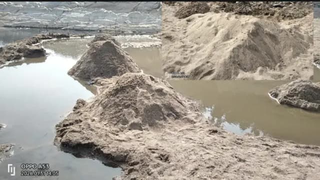Sonbhadra News: अजीर नदी में अवैध खनन जारी, रात के अंधेरे में ट्रैक्टरों से अवैध परिवहन का खेल, जिम्मेदार मौन.