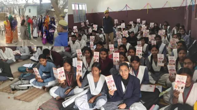 Sonbhadra News: महिला सुरक्षा, साइबर सतर्कता और आत्मरक्षा जागरूक के लिए पुलिस का मिशन शक्ति 5.0 अभियान.