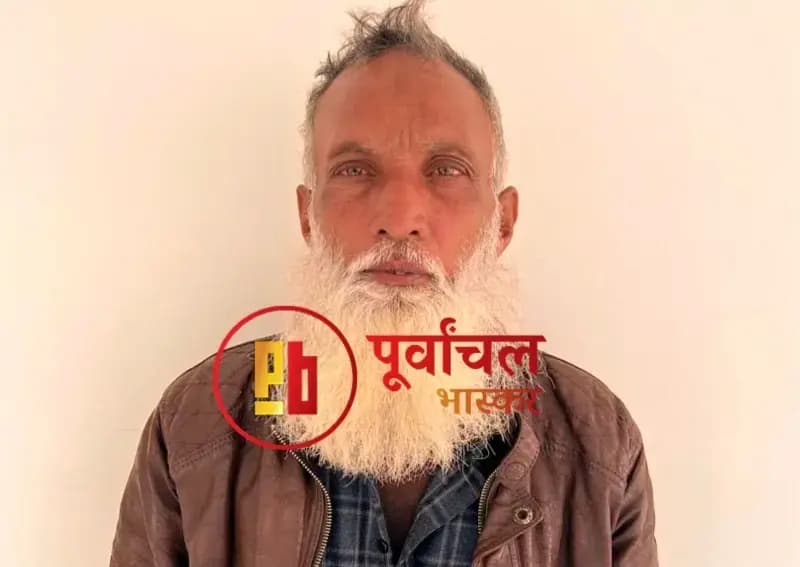 Chandauli News: ₹50 हजार इनामी फरार गौ-तस्कर खलील चढ़ा STF के हत्थे चढ़ा.
