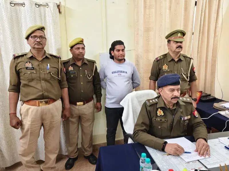 Sonbhadra News: बीजपुर का जिला बदर टॉप-टेन अपराधी गिरफ्तार.