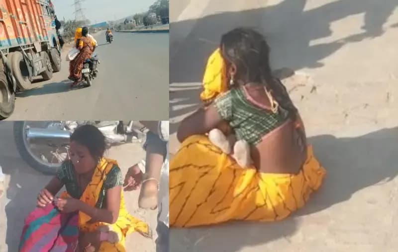 Sonbhadra News: गोद में बैठा मासूम गिरा, मां की आंखों के सामने लाल की दर्दनाक मौत.