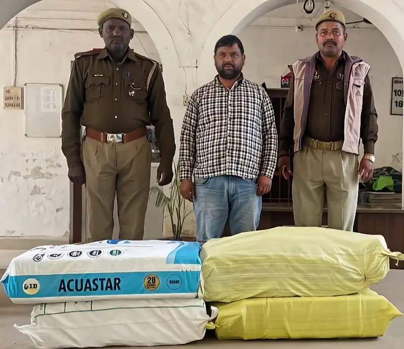 Chandauli News: चेकिंग के दौरान 3970 डिब्बी अवैध दवा बरामद, एक गिरफ्तार.
