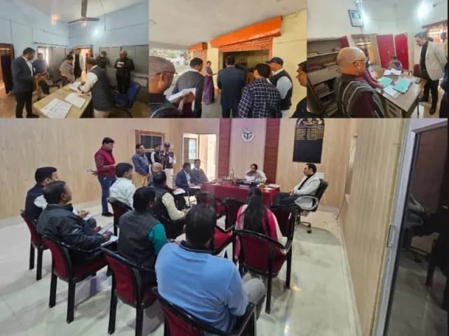 Sonbhadra News: सीडीओ जागृति अवस्थी ने चोपन ब्लॉक का किया औचक निरीक्षण, अनुपस्थित सचिव को नोटिस के निर्देश.