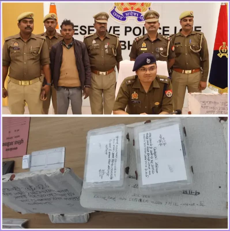 Sonbhadra News: पुलिस की सयुंक्त टीम को मिली बड़ी कामयाबी, व्यवसाईं की हत्या और चोरी का आरोपी गिरफ्तार.