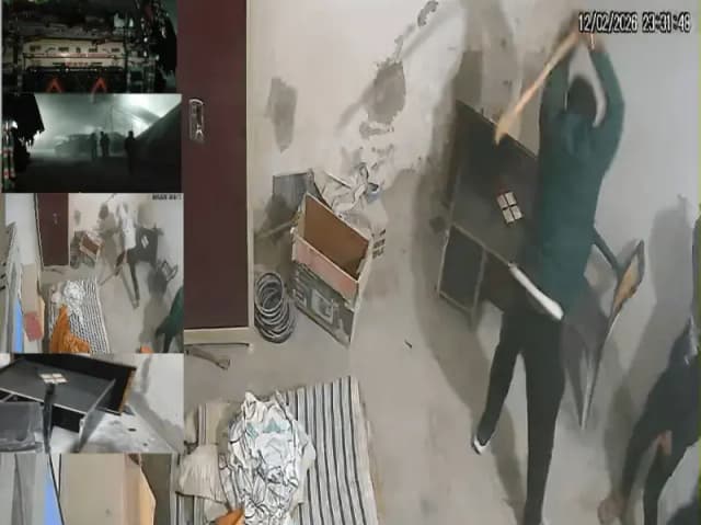 Sonbhadra News: क्रशर प्लांट पर दबंगों का धावा, तोड़फोड़ और नकदी लूट का आरोप.
