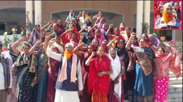 Sonbhadra News: न्यूनतम मानदेय, स्थायीकरण सहित कल्याणकारी मांगों पर जल्द निर्णय की अपील को लेकर रसोइयों ने मुख्यमंत्री को भेजा ज्ञापन.