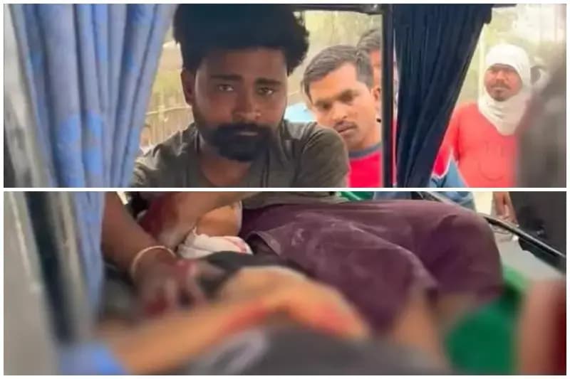 Sonbhadra News: टीपर–बाइक की जोरदार भिड़ंत में दो युवक गंभीर, जिला अस्पताल रेफर.