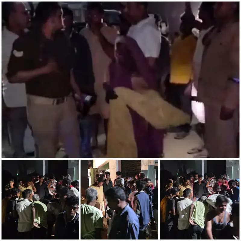 Sonbhadra News: बच्चा चोरी के शक में ग्रामीणों ने बुजुर्ग महिला को पकड़ा, दो साथी फरार.