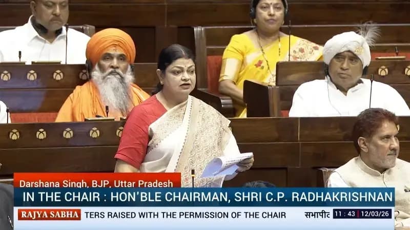 Chandauli News: संसद में गूंजी चंदौली के किसानों की आवाज, सांसद दर्शना सिंह ने उठाई धान क्लस्टर की मांग.
