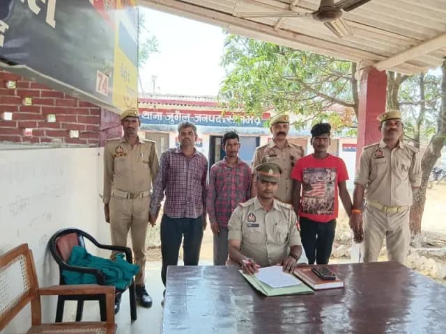 Sonbhadra News: जुगैल पुलिस का बड़ा खुलासा, हत्या के मामले में 3 अभियुक्त 24 घंटे में गिरफ्तार.