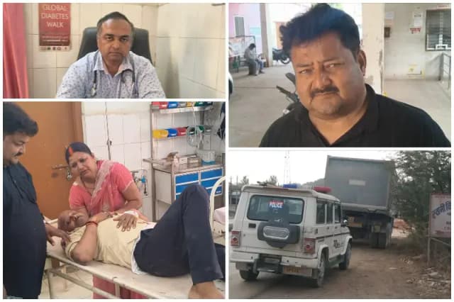 Sonbhadra News: सड़क हादसे में युवक गंभीर घायल, स्थानीय सीमेंट फैक्ट्री में आने वाली वाहनों से बना रहता है लगातार खतरा.