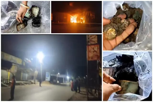 Sonbhadra News: ग्राहक सेवा केंद्र में संदिग्ध परिस्थितियों में लगी आग, लाखों का नुकसान.
