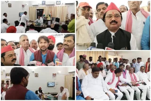 Sonbhadra News: खनन क्षेत्र में हुआ विवाद गरमाया, सपा प्रतिनिधि मंडल का डीएम से एक्शन की मांग.
