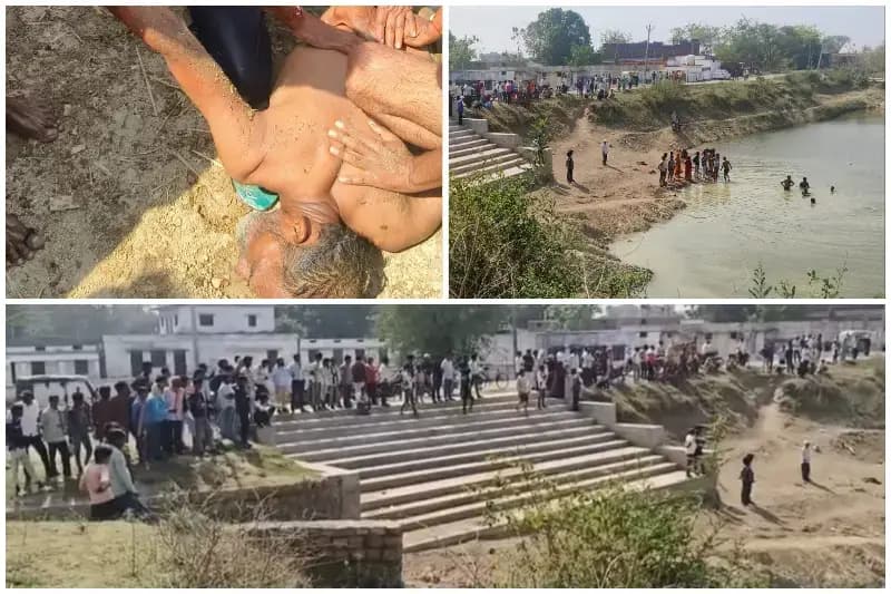 Sonbhadra News: तालाब में डूबने से अधेड़ की दर्दनाक मौत, परिवार में मचा कोहराम.
