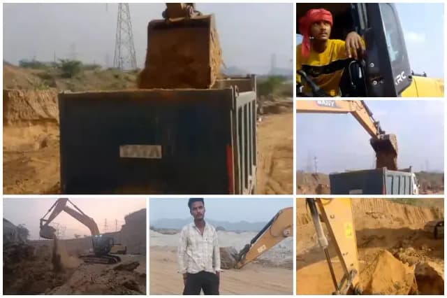 Sonbhadra News: ओबरा क्षेत्र में अवैध बालू खनन का आरोप, जिम्मेदार अधिकारीयों पर उठे सवाल.