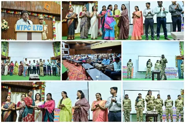 Sonbhadra News: सीआईएसएफ अग्निशमन शाखा द्वारा एनटीपीसी सिंगरौली में राष्ट्रीय अग्निशमन सेवा सप्ताह का सफल आयोजन.
