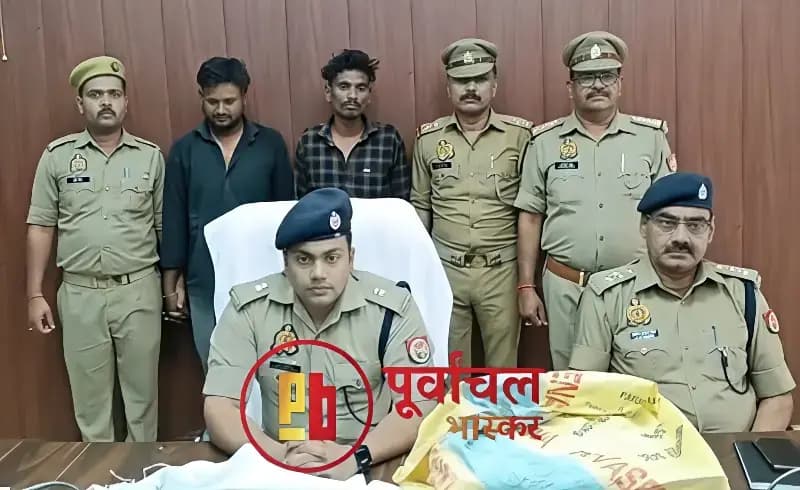 Chandauli News:मोबाइल टावर से कीमती उपकरण चोरी करने वाले अंतरराज्यीय गिरोह का खुलासा, दो गिरफ्तार.
