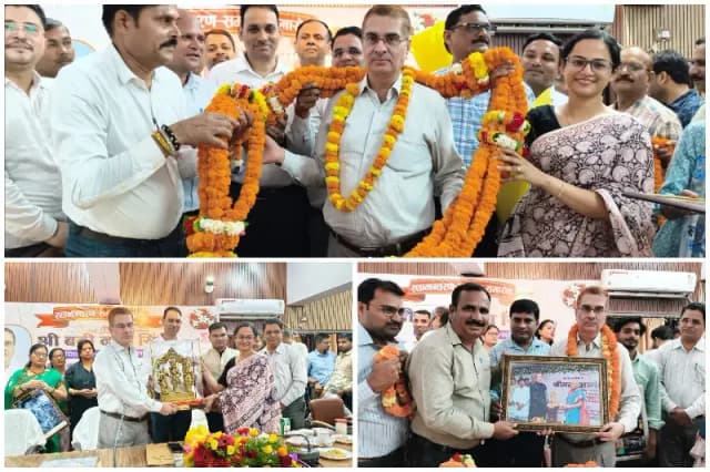 Sonbhadra News: जिलाधिकारी बी.एन. सिंह को भावभीनी विदाई, 22 माह का कार्यकाल सराहा गया.