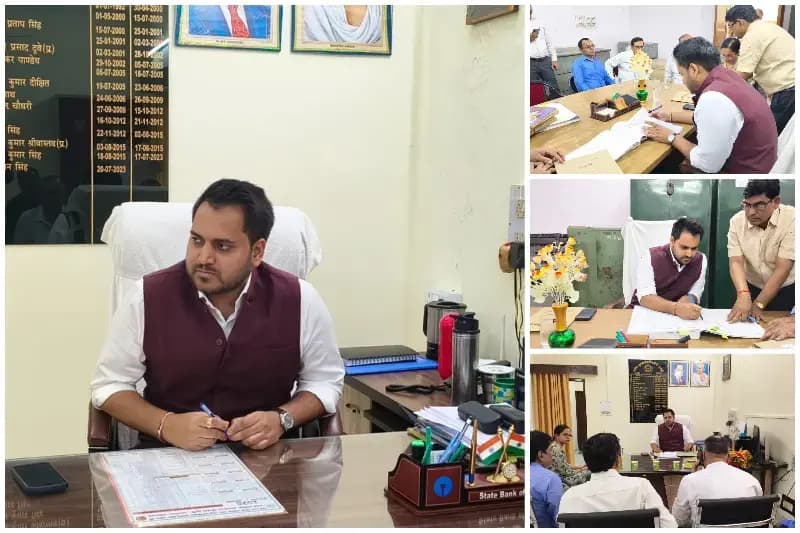 Sonbhadra News: सोनभद्र के 41वें जिलाधिकारी बने चर्चित गौड़, संभाला कार्यभार.