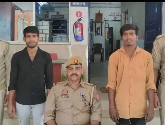 Chandauli News: दो वारंटी गिरफ्तार, गैंगस्टर समेत कई मामलों में वांछित.
