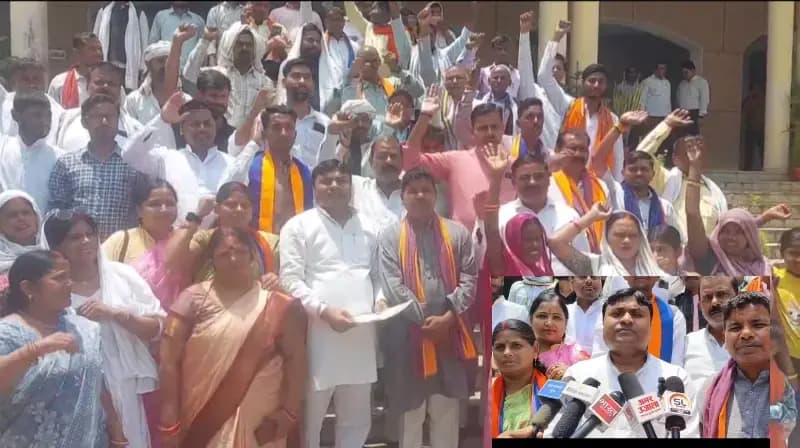 Sonbhadra News: टोल प्लाजा, अवैध खनन व सड़क समस्याओं को लेकर अपना दल ने डीएम को सौंपा ज्ञापन.