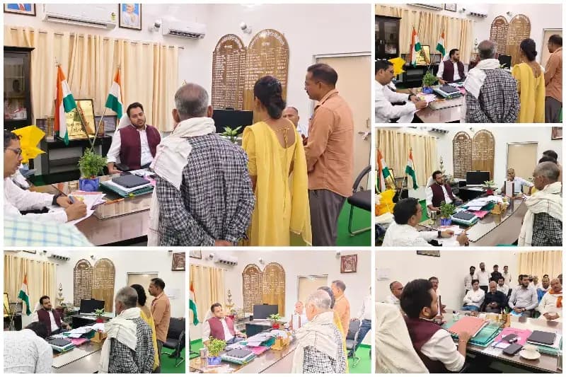 Sonbhadra News: जनता की समस्याओं पर लापरवाही बर्दाश्त नहीं: डीएम चर्चित गौड़.
