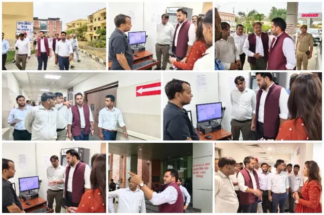 Sonbhadra News: मेडिकल कॉलेज लोढ़ी में डीएम का औचक निरीक्षण, व्यवस्थाओं को सुधारने के निर्देश.