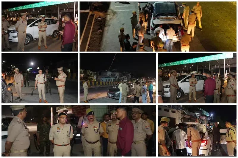 Sonbhadra News: एसपी अभिषेक वर्मा की अगुवाई में ऑपरेशन “ऑल आउट”, सोनभद्र में पुलिस का हाई अलर्ट अभियान.
