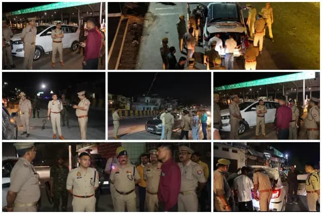 Sonbhadra News: एसपी अभिषेक वर्मा की अगुवाई में ऑपरेशन “ऑल आउट”, सोनभद्र में पुलिस का हाई अलर्ट अभियान.