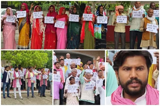Sonbhadra News: स्मार्ट व प्रीपेड मीटर के खिलाफ लोगों में दिखा भारी आक्रोश, ग्रामीणों ने जिलाधिकारी को सौंपा ज्ञापन.